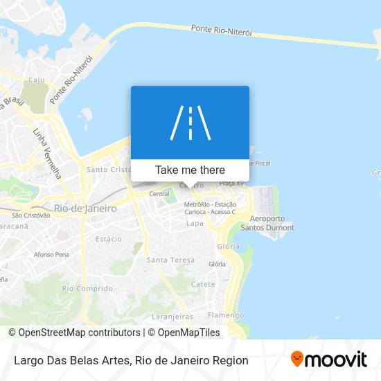 Largo Das Belas Artes map