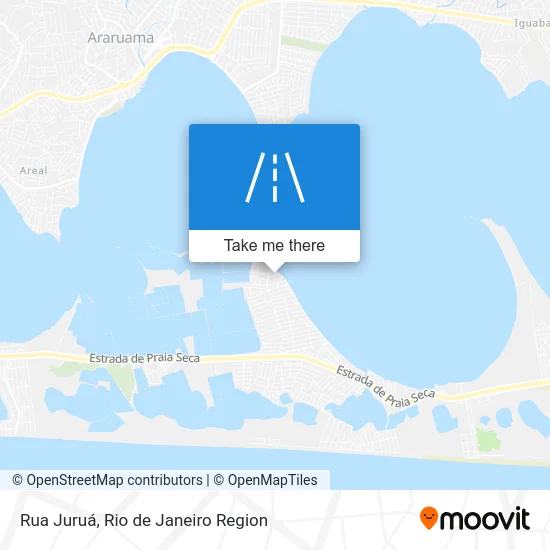 Rua Juruá map