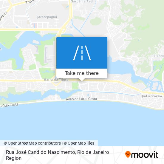 Rua José Candido Nascimento map