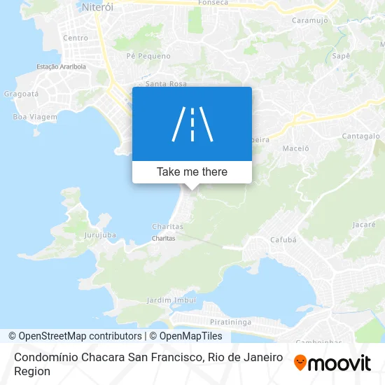 Condomínio Chacara San Francisco map