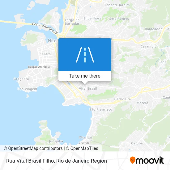 Rua Vital Brasil Filho map