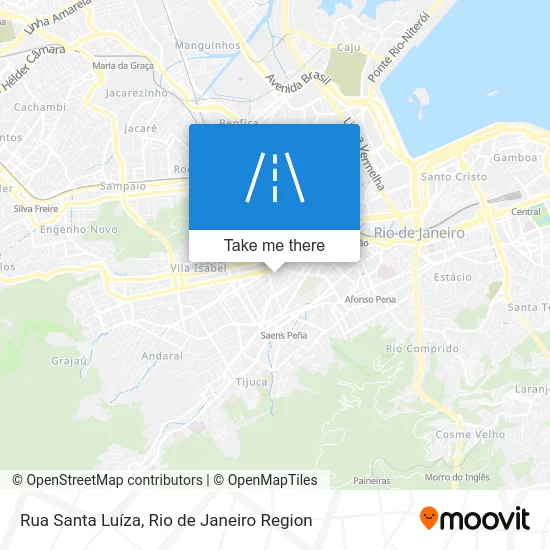 Rua Santa Luíza map