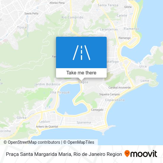 Praça Santa Margarida Maria map