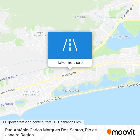 Rua Antônio Carlos Marques Dos Santos map