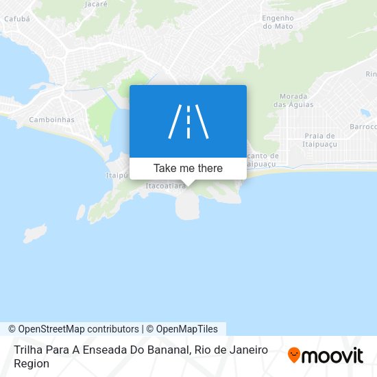 Trilha Para A Enseada Do Bananal map