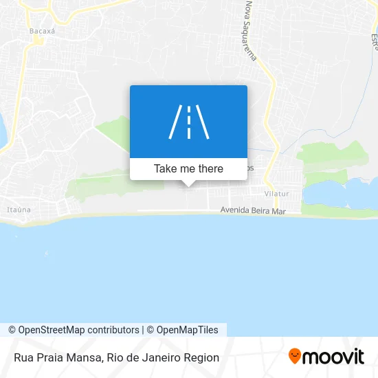 Rua Praia Mansa map