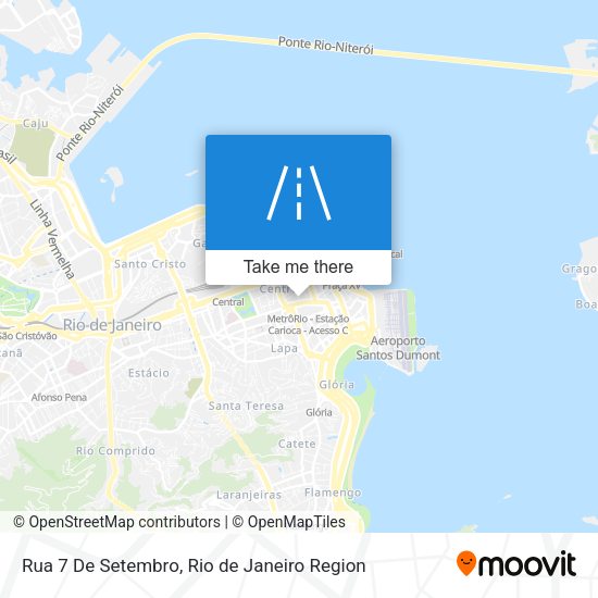 Rua 7 De Setembro map