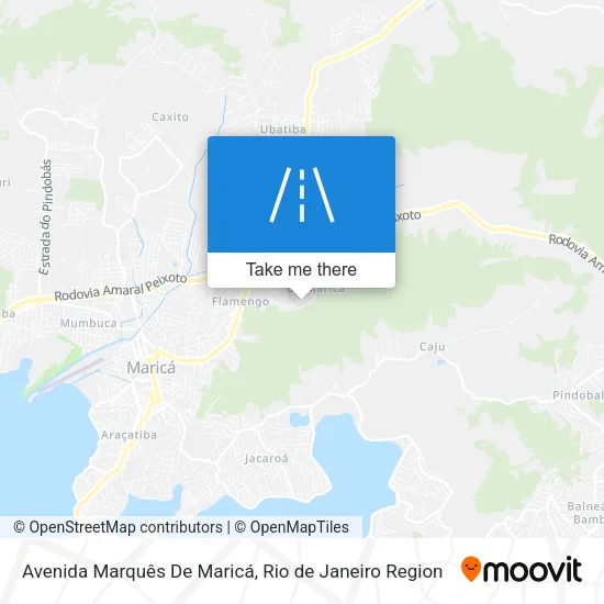 Avenida Marquês De Maricá map