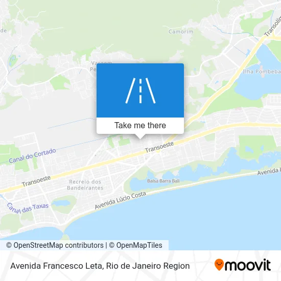 Avenida Francesco Leta map