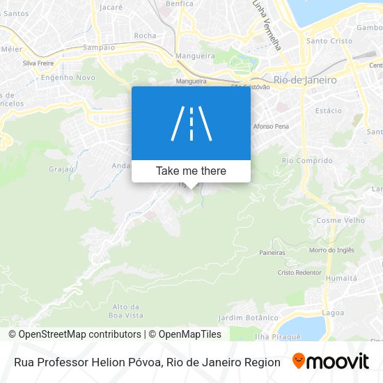 Rua Professor Helion Póvoa map