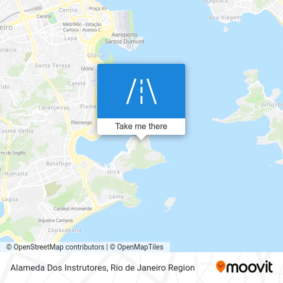 Alameda Dos Instrutores map
