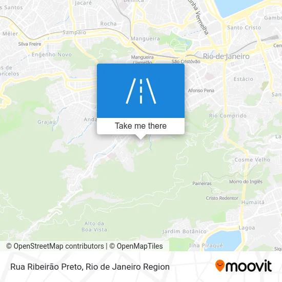 Rua Ribeirão Preto map