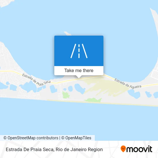 Estrada De Praia Seca map