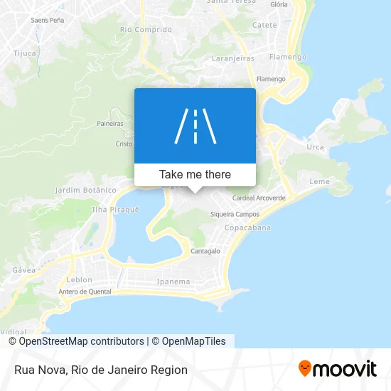 Rua Nova map