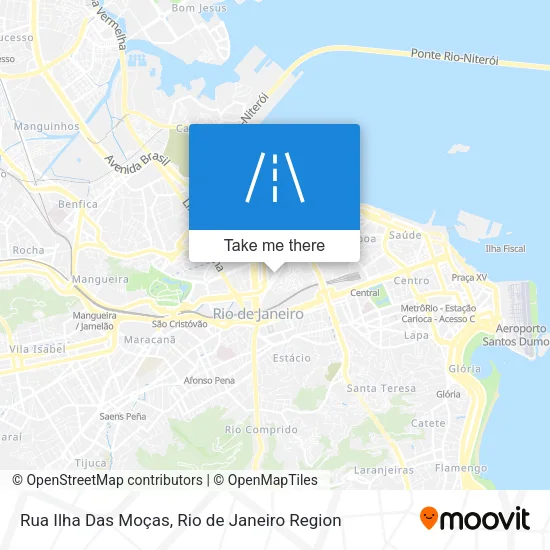 Rua Ilha Das Moças map