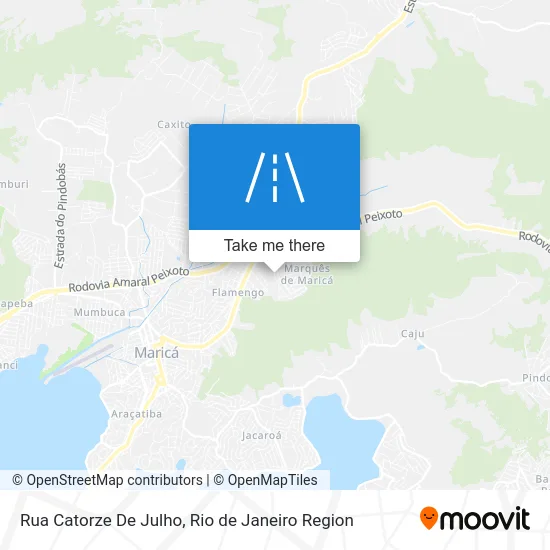 Rua Catorze De Julho map