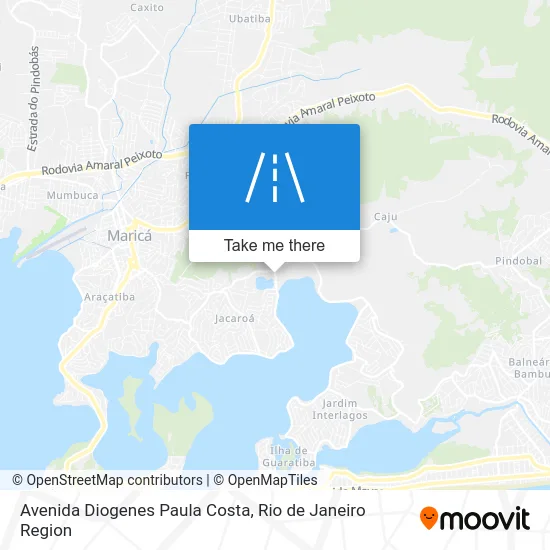 Avenida Diogenes Paula Costa map