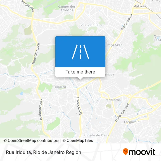 Rua Iriquitá map