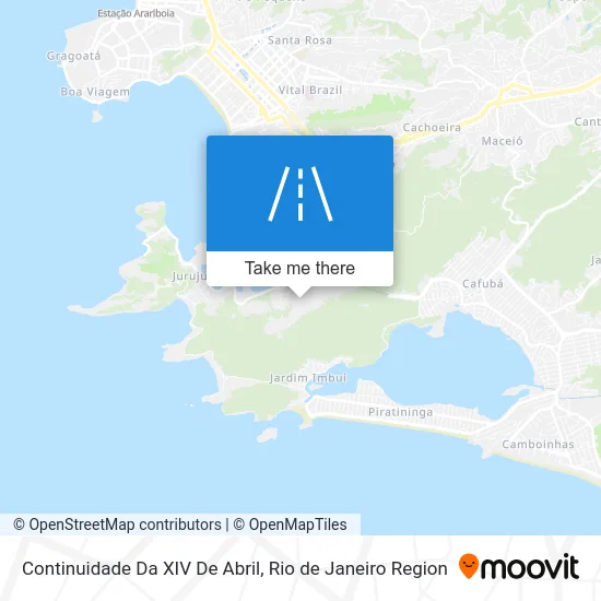 Continuidade Da XIV De Abril map