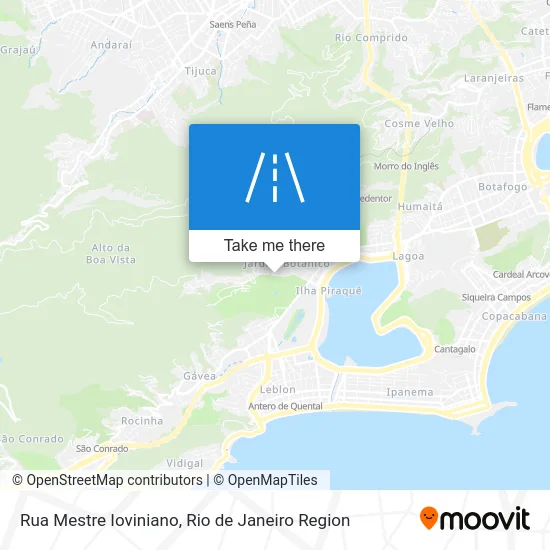 Rua Mestre Ioviniano map