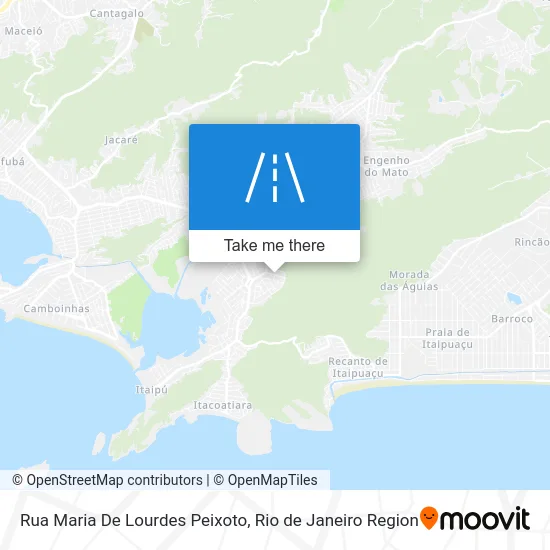 Rua Maria De Lourdes Peixoto map