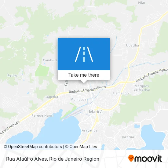 Rua Ataúlfo Alves map