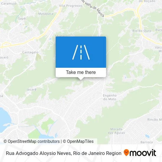 Rua Advogado Aloysio Neves map