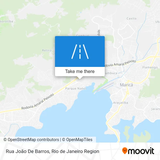 Rua João De Barros map