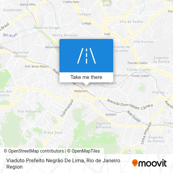 Viaduto Prefeito Negrão De Lima map