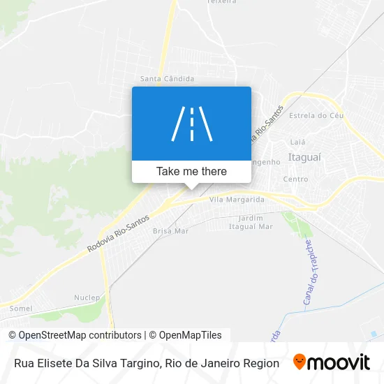 Rua Elisete Da Silva Targino map