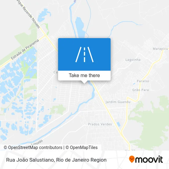 Rua João Salustiano map