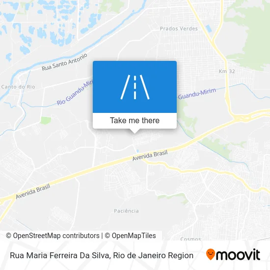 Rua Maria Ferreira Da Silva map