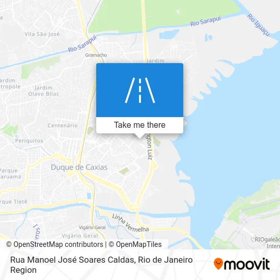 Rua Manoel José Soares Caldas map