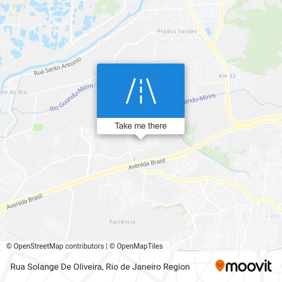 Rua Solange De Oliveira map
