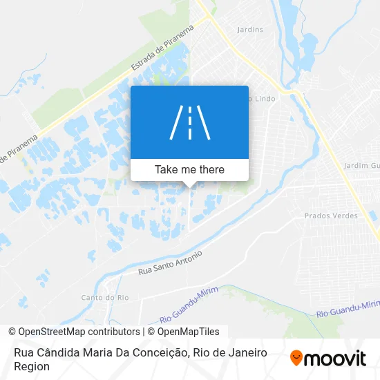 Rua Cândida Maria Da Conceição map