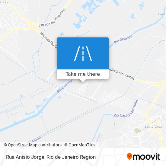 Rua Anisio Jorge map