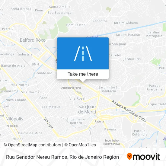 Rua Senador Nereu Ramos map