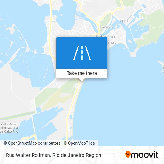 Rua Walter Rollman map