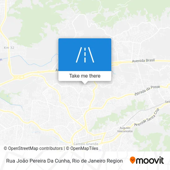 Rua João Pereira Da Cunha map