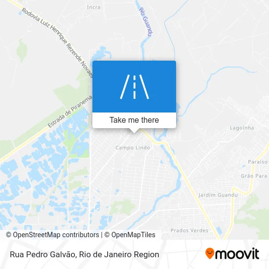 Rua Pedro Galvão map