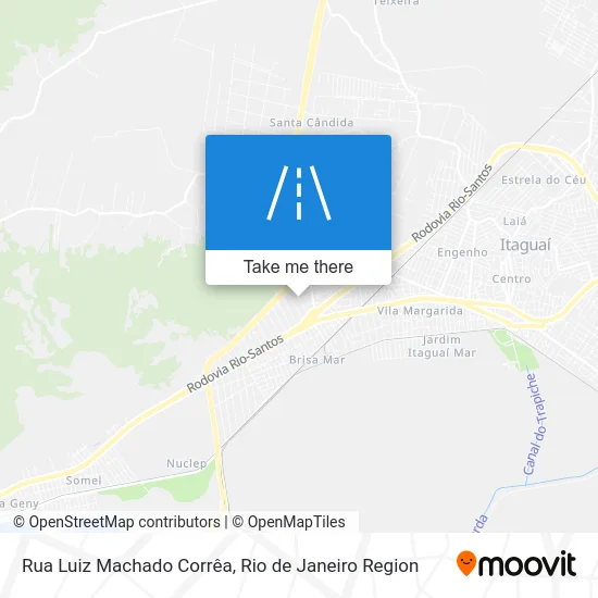 Rua Luiz Machado Corrêa map