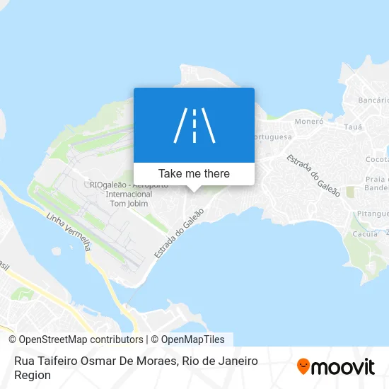 Rua Taifeiro Osmar De Moraes map