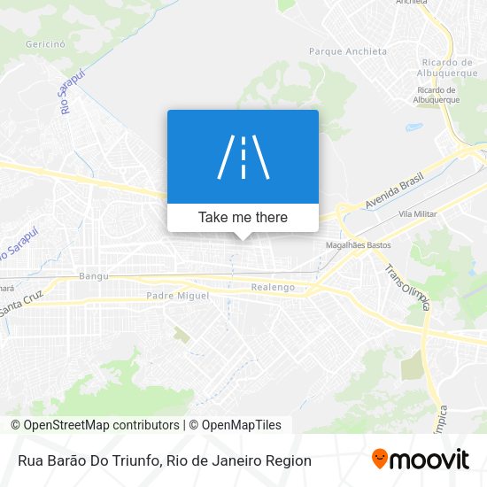 Rua Barão Do Triunfo map