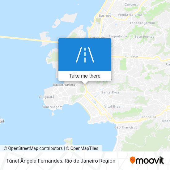 Túnel Ângela Fernandes map