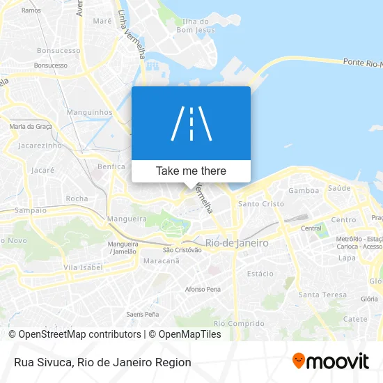 Rua Sivuca map