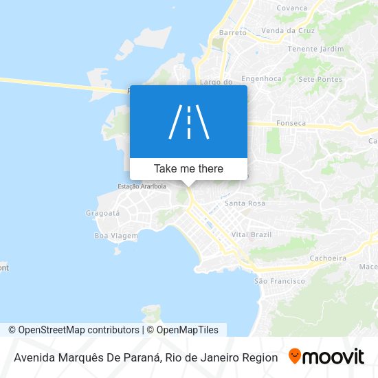 Avenida Marquês De Paraná map