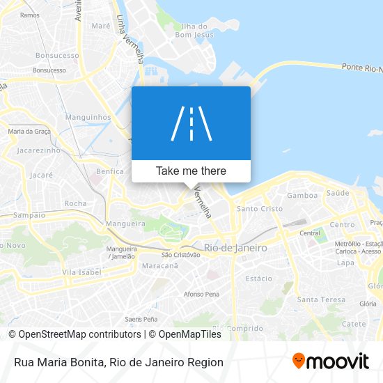 Rua Maria Bonita map