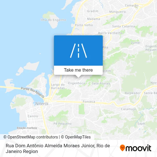 Rua Dom Antônio Almeida Moraes Júnior map