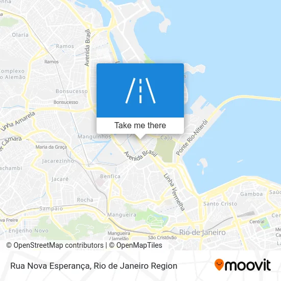 Rua Nova Esperança map