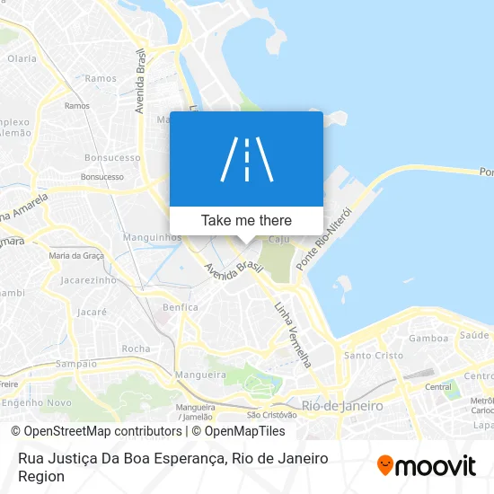 Rua Justiça Da Boa Esperança map
